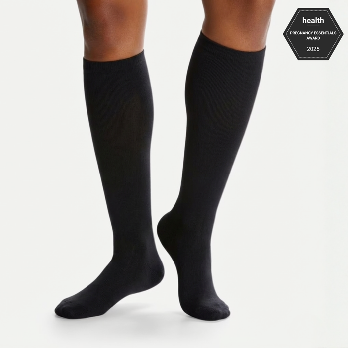 Pregnancy Compression Socks — Onyx