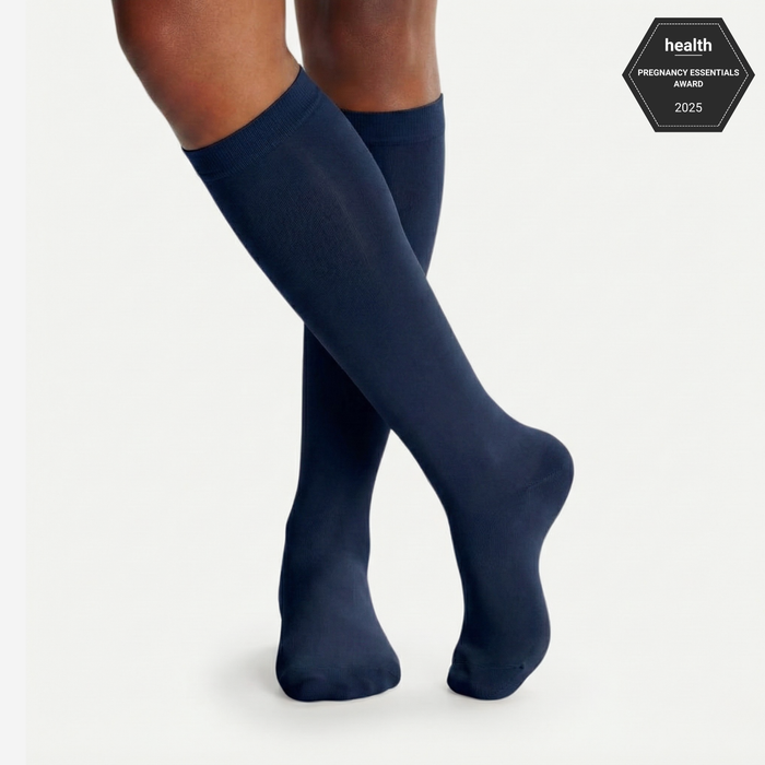 Pregnancy Compression Socks — Midnight